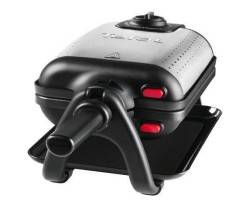 Tefal WM756D piastra per waffle 2 waffle 1200 W Nero, Acciaio inox (Tefal WM756D vaffeljern 2 vaffel/vafle)-8