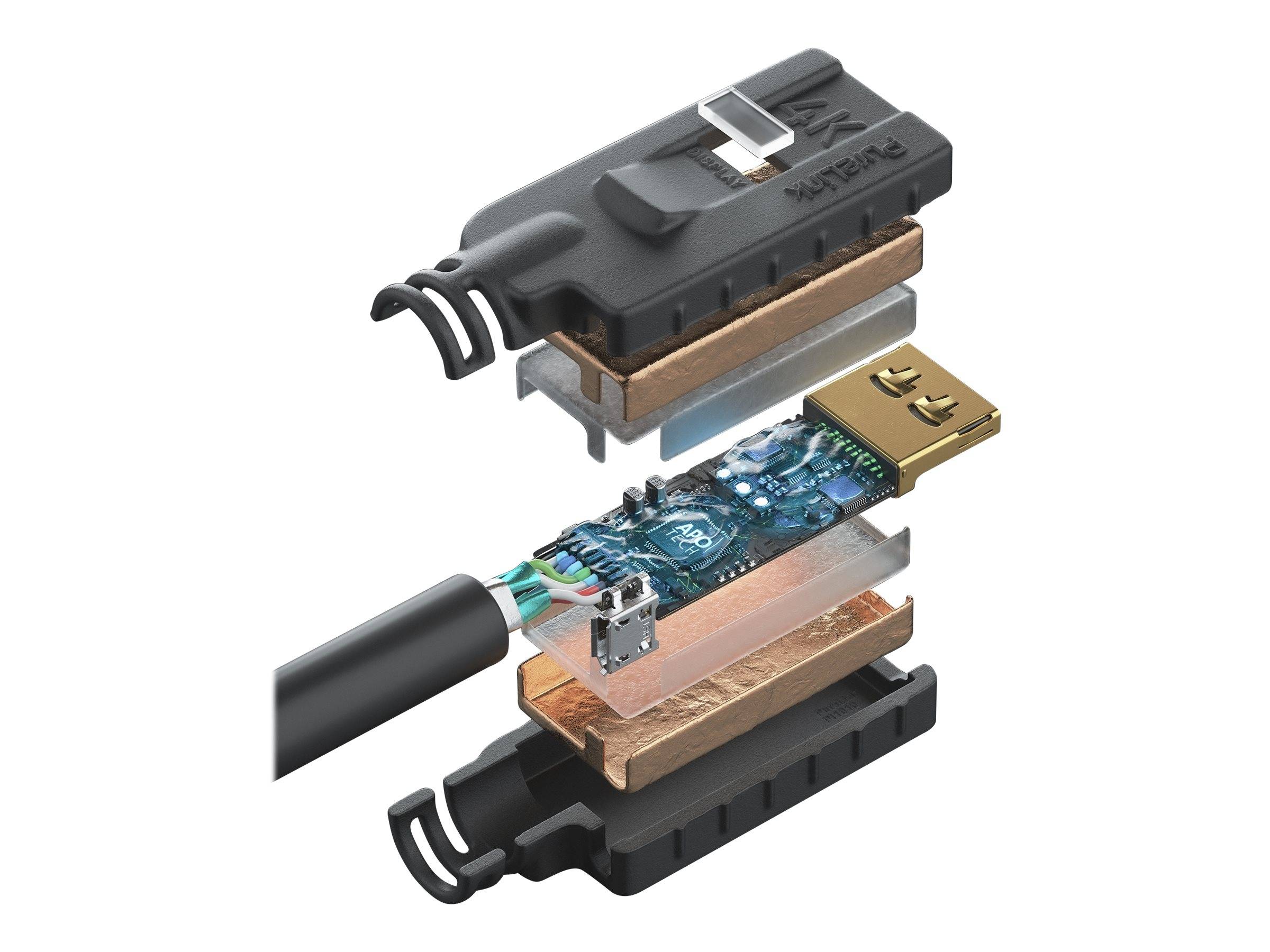 PureLink OneAV PI2010-250 - HDMI-Kabel mit Ethernet - HDMI männlich zu HDMI männlich - 25 m - Dreifachisolierung - Schwa-5