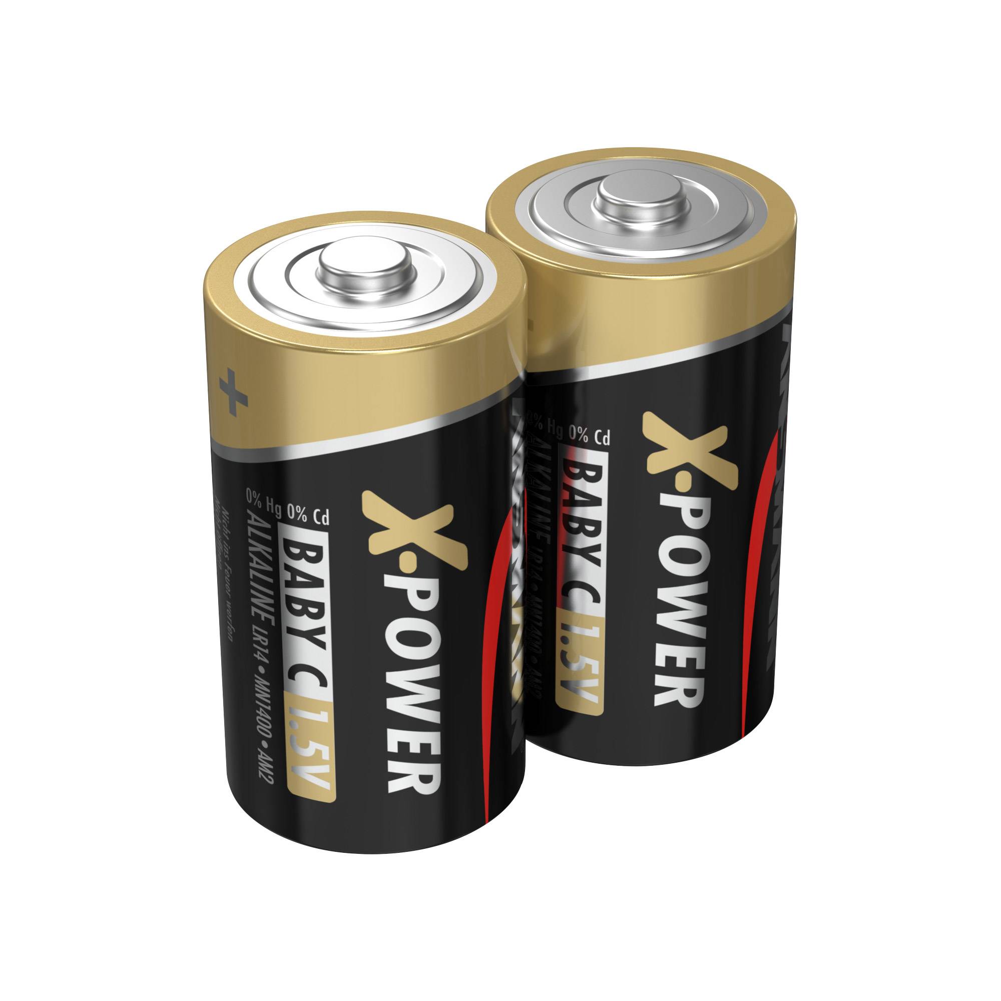 ANSMANN X-POWER Baby C - Batterie 2 x C Alkalisch (5015623)-5