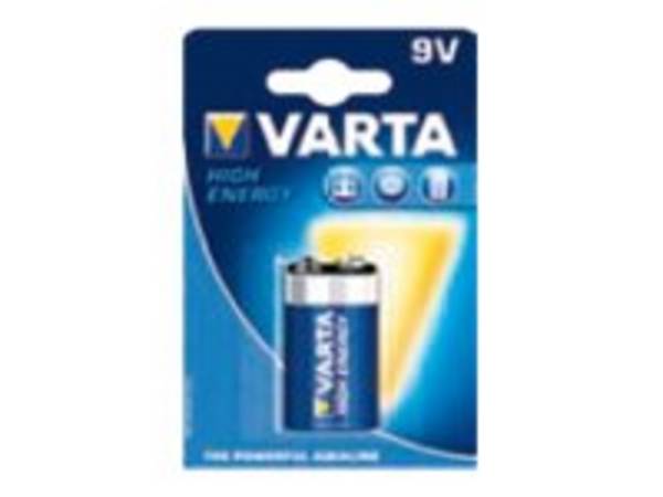 Varta 6LR61/6LP3146/9 V Block (4922) pila, 1 pezzo non imballato  batteria al manganese alcalino, 9 V