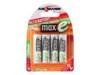 Batteria ricaricabile Ansmann maxE Mignon AA 2500mAh in blister da 4 pronte all'uso