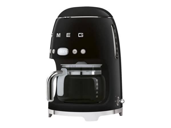 SMEG Filter Coffee Machine 50s Style DCF02BLEU, NERO