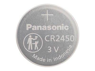 Panasonic 1 X Batteria A Bottone Cr2450 Litio 3v Bulk Tampone Backup-0