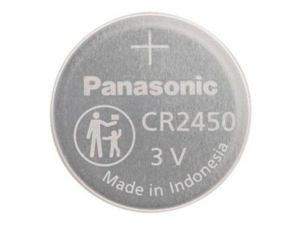 Panasonic 1 X Batteria A Bottone Cr2450 Litio 3v Bulk Tampone Backup