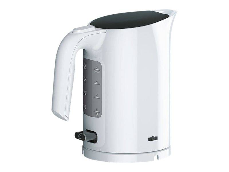Braun 0X21010012 bollitore elettrico 1 L 2200 W Bianco (Braun PurEase WK3000 WH - kedel - hvid)-6