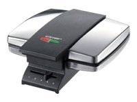 Cloer 1445 - Waffeleisen - 930 W - rostfreier Edelstahl (1445)-0