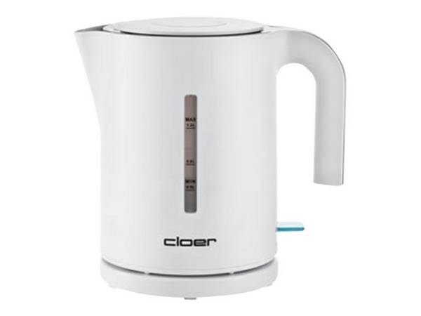 Cloer 4121 - Wasserkocher - 1.2 Liter - 2000 W - weiß