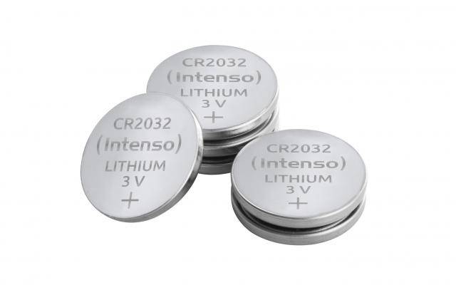 Intenso Lithium Knopfzelle - Einwegbatterie - CR2032 - Lithium-Manganese Dioxide (LiMnO2) - 3 V - 10 Stück(e) - 220 mAh-4