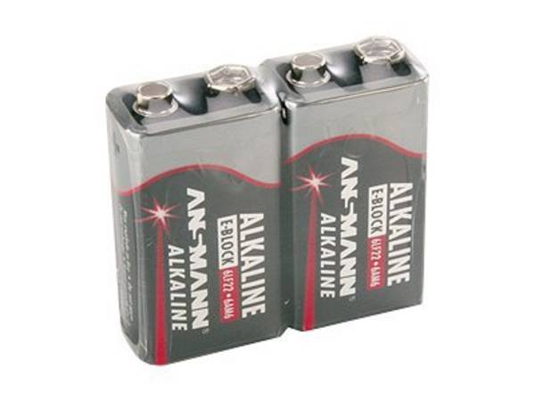 ANSMANN E-BLOCK - Batterie 2 x 6LF22 Alkalisch (5015591)