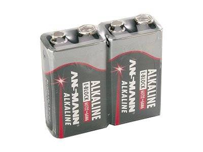 ANSMANN E-BLOCK - Batterie 2 x 6LF22 Alkalisch (5015591)-0