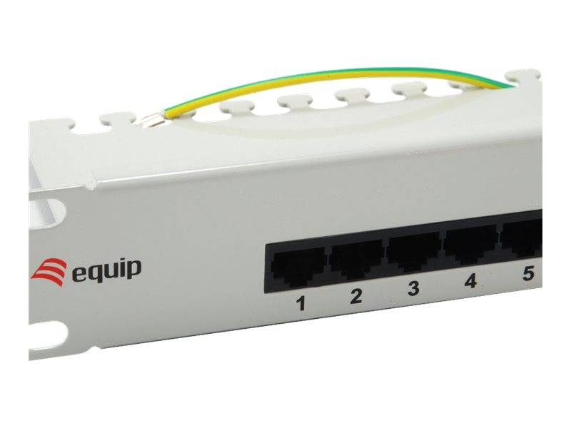 equip Pro ISDN - Patch Panel - RJ-45 X 25 - Hellgrau - 1U - 48,3 cm (19") (125296)-1