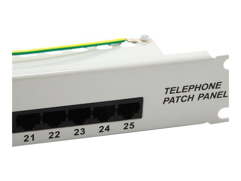 equip Pro ISDN - Patch Panel - RJ-45 X 25 - Hellgrau - 1U - 48,3 cm (19") (125296)-2