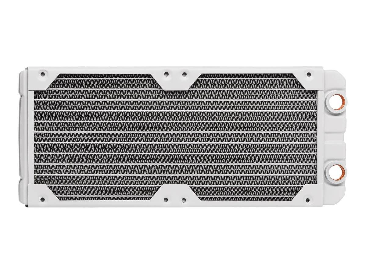 Corsair CX-9030007 Dissipatore (Corsair Hydro X Series XR5 240mm Dual Fan Water Cooling Radiator - White [CX-903)-0