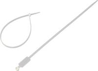 Value Cable Tie, 4.8 mm, with description field 30 cm fascetta (Cable Tie Ladder Cable Tie - Nylon White 100 Pc[S] - War-3