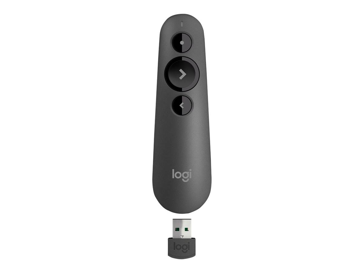 Logitech R500s Bluetooth® Kit tastiera, tastierino numerico, mouse Presenter laser Integrato Tedesco, QWERTZ Grafite-8