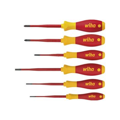 Wiha SoftFinish electric slimFix 3201 - Schraubendrehersatz - 6 Stücke (38362)-0