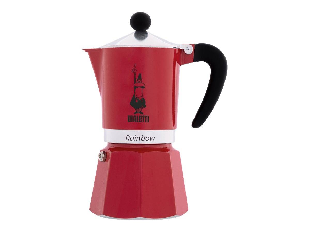 Maker espresso Bialetti Rainbow 1 tazza di rosso-0
