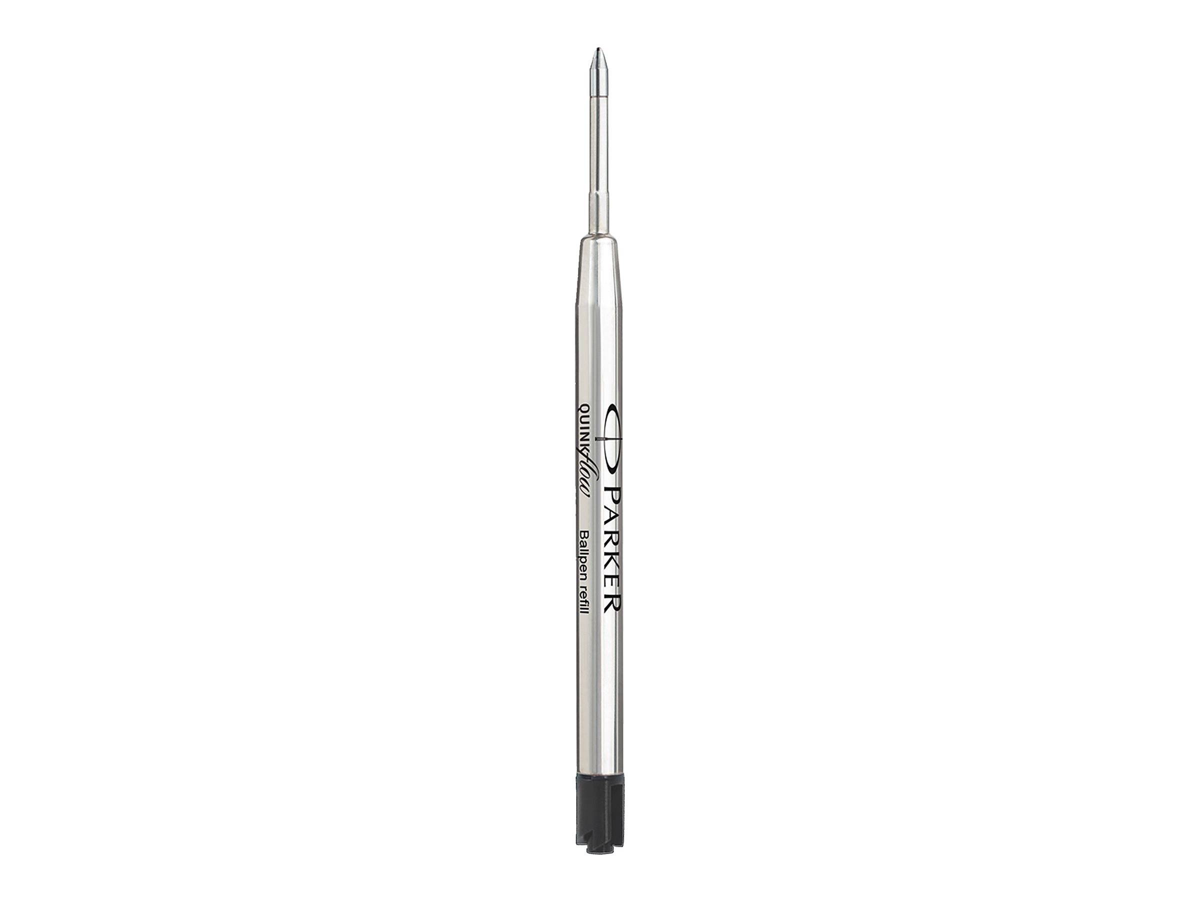 Parker 1950372 ricaricatore di penna Medio Nero 2 pz (Parker Quink Flow Ballpoint Refill for Ballpoint Pens Medium Black-0