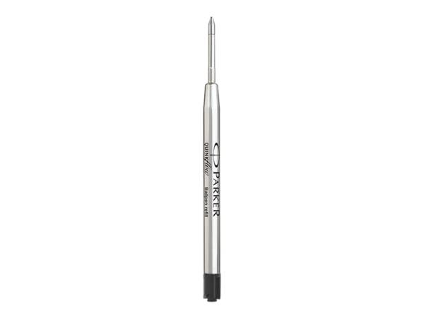 Parker 1950372 ricaricatore di penna Medio Nero 2 pz (Parker Quink Flow Ballpoint Refill for Ballpoint Pens Medium Black