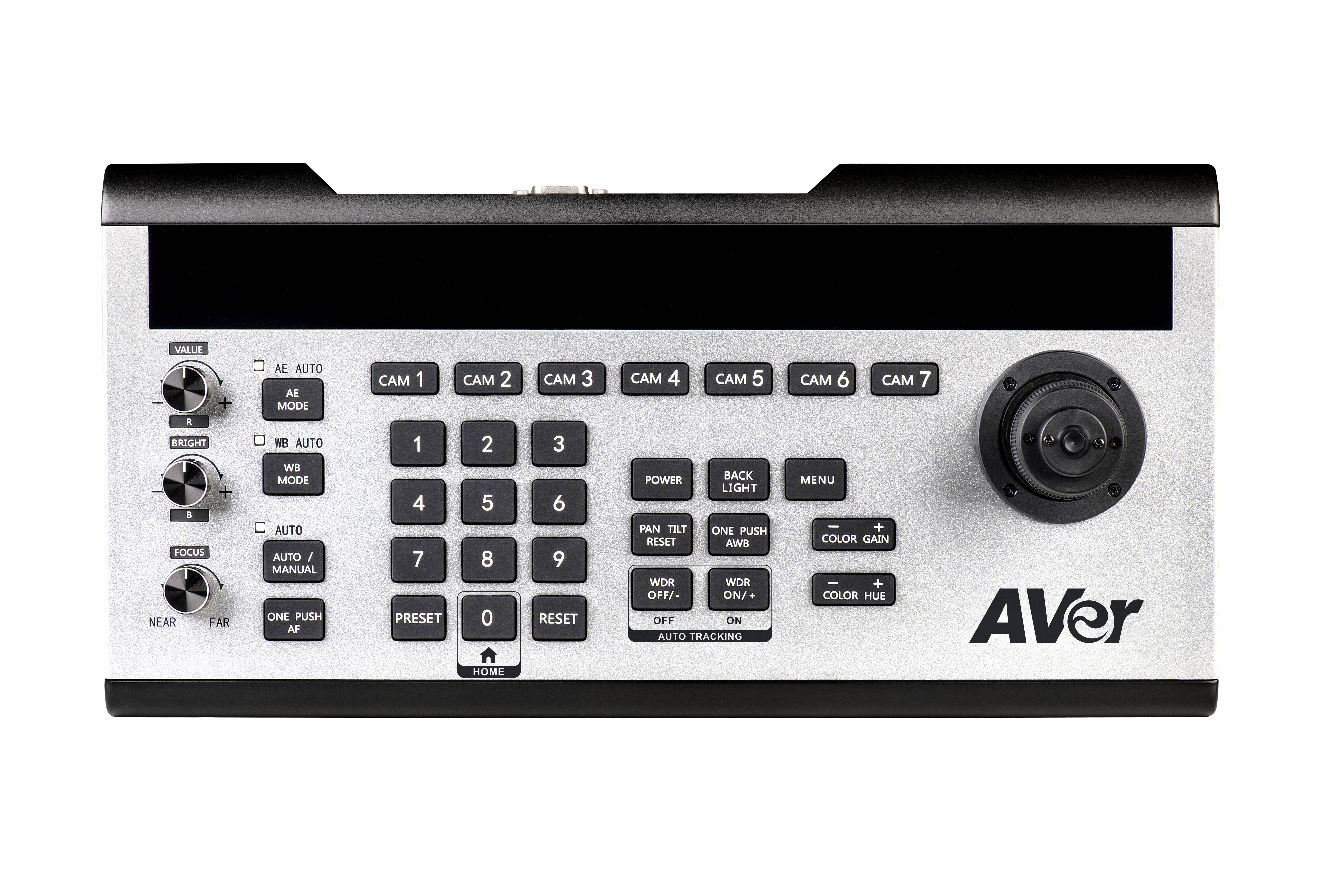Ã¢â‚¬Â¢ New Joystick controller (RS232, RS422, IP). Visca/PelcoD/PelcoP. Up to 7 cameras-3