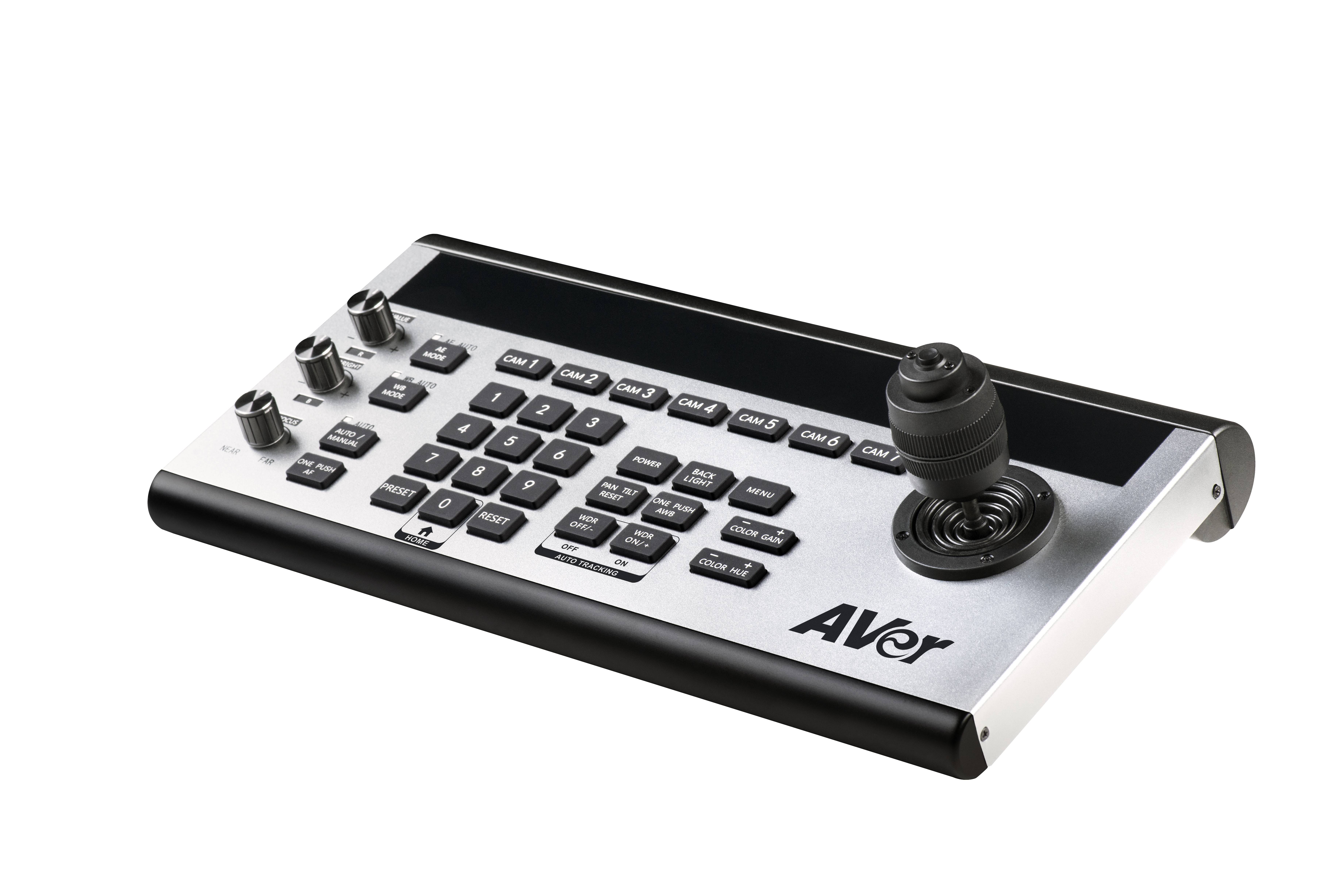 Ã¢â‚¬Â¢ New Joystick controller (RS232, RS422, IP). Visca/PelcoD/PelcoP. Up to 7 cameras-4