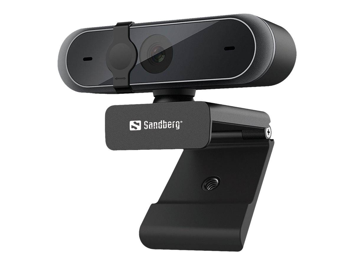 Sandberg USB Webcam Pro - 2 MP - 1920 x 1080 Pixel - 30 fps - 1920x1080@30fps - 1080p - 80° (133-95)-0