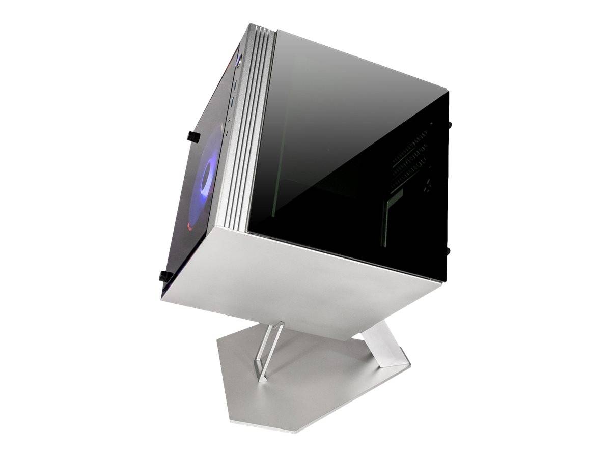 Custodia mini-ITX Cube mini 805 Alluminio temp.Vetro ARGB-0