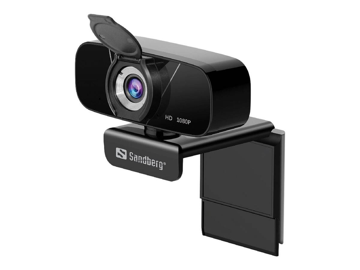 Sandberg 134-15 webcam 2 MP 1920 x 1080 Pixel USB 2.0 Nero (USB Chat Webcam 1080P HD - USB Chat Webcam 1080P HD, 2 - MP,-0