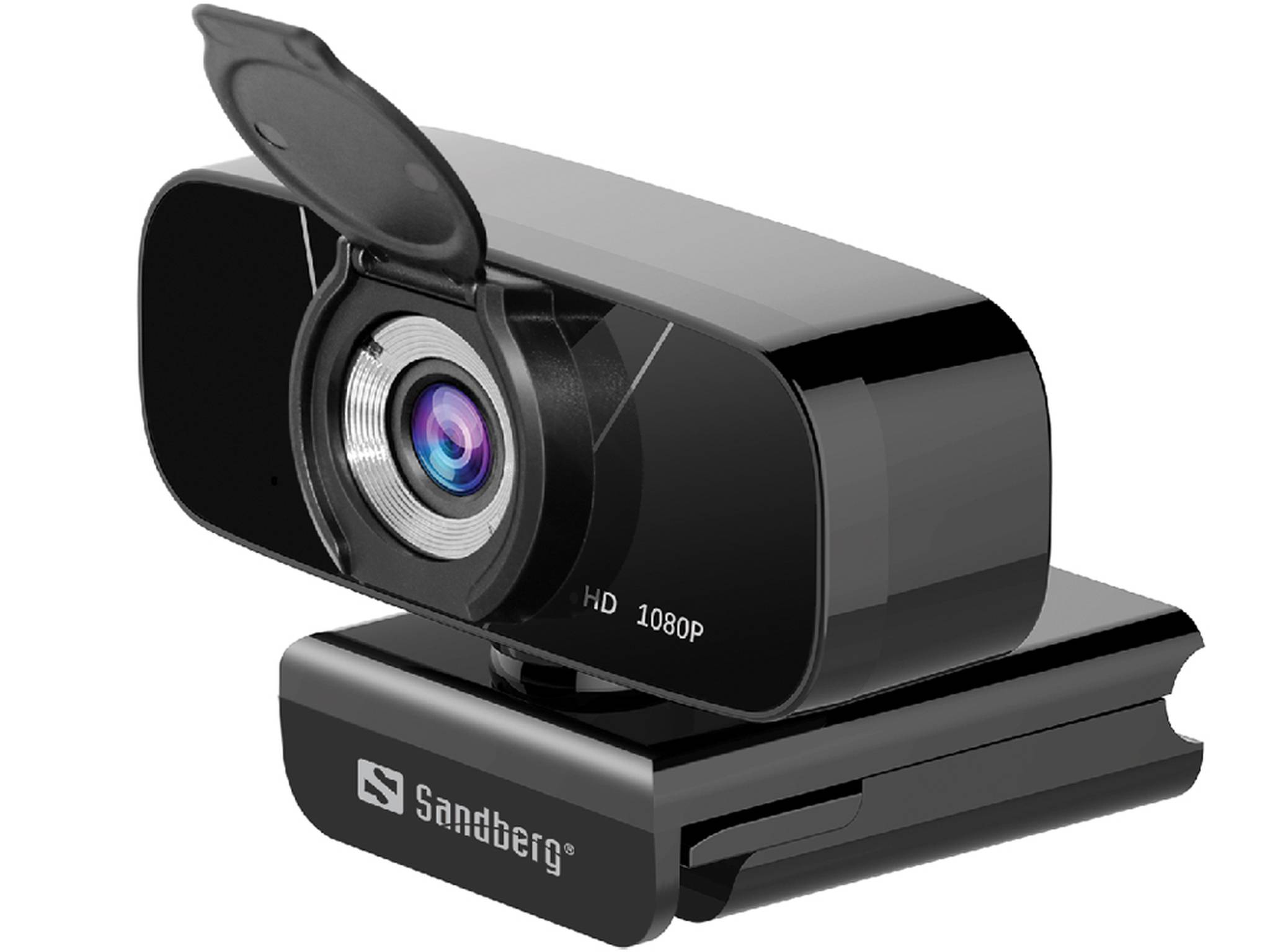 Sandberg 134-15 webcam 2 MP 1920 x 1080 Pixel USB 2.0 Nero (USB Chat Webcam 1080P HD - USB Chat Webcam 1080P HD, 2 - MP,-7