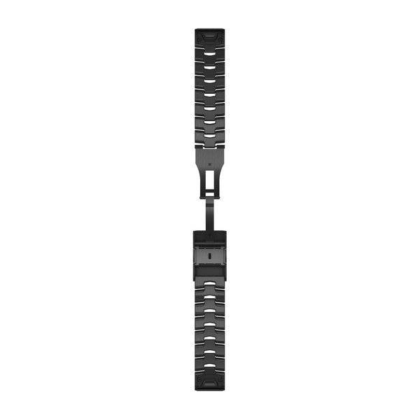 Garmin Bracciale In Titano Traspirante, Quickfit 22mm, Carbon Gray Dlc Coating-3