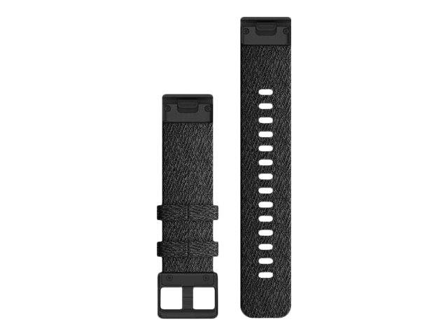 Garmin Cinturino In Nylon Quickfit 20mm, Heathered Black, Black-1