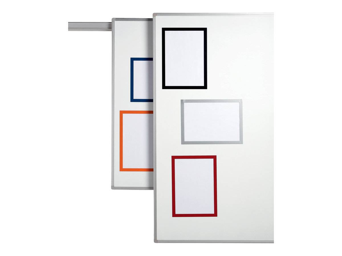 Durevole Duraframe Magnetic A4 Confezione da 5 cornici magnetiche per visualizzare informazioni in formato A4 - Posizion-5