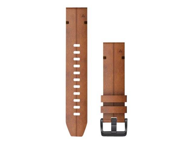Garmin Cinturino In Pelle Quickfit 22mm, Chestnut-0