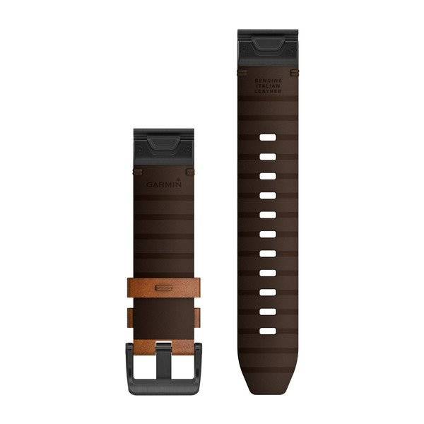 Garmin Cinturino In Pelle Quickfit 22mm, Chestnut-3
