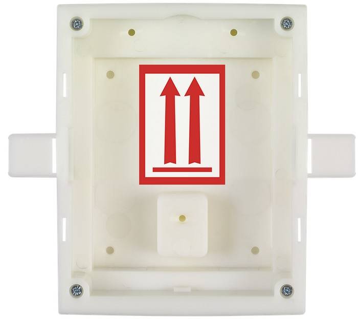 SCATOLA PER INCASSO PER 1 MODULO-4