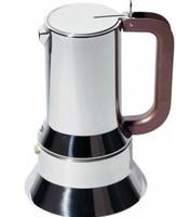 Macchina per caffè espresso Alessi 9090/3 3 tazze per induzione in acciaio inox-0
