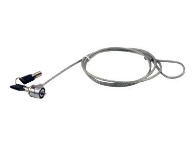 LUCCHETTO PER LAPTOP CON CHIAVE - 1,5 MT (CNBSLOCK15) SILVER-0