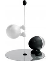 ALESSI LILIPUT Salz- und Pfefferstreuer weiß (ASG02 BW)-0