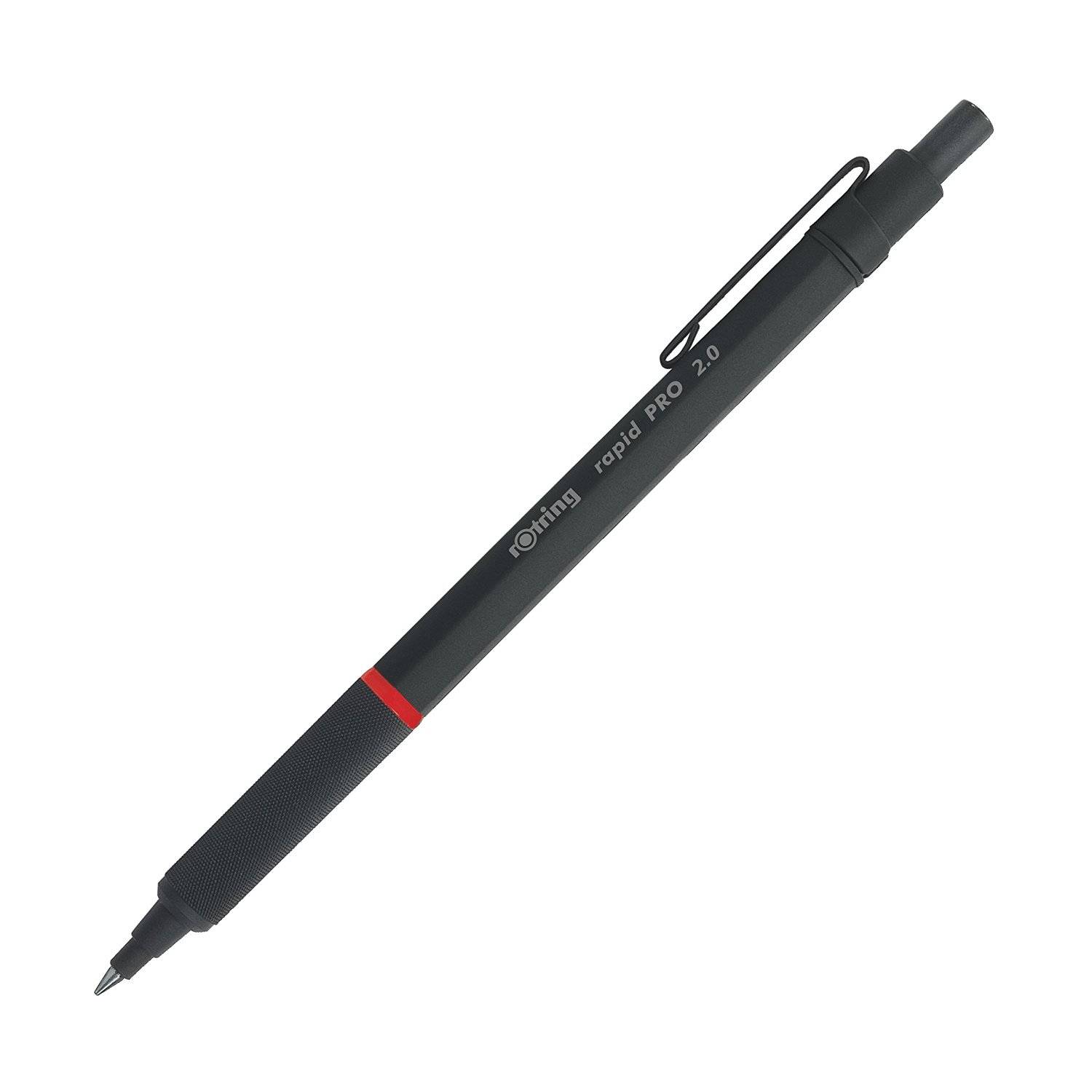 Rotring 1904260 - Penna retrattile con clip - Nero - Metallo (1904260)-2