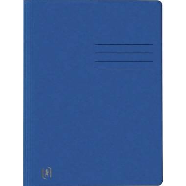 Cartella OXFORD DIN A4 in cartoncino blu