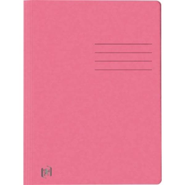 Cartella a fogli mobili OXFORD DIN A4 cartoncino rosa