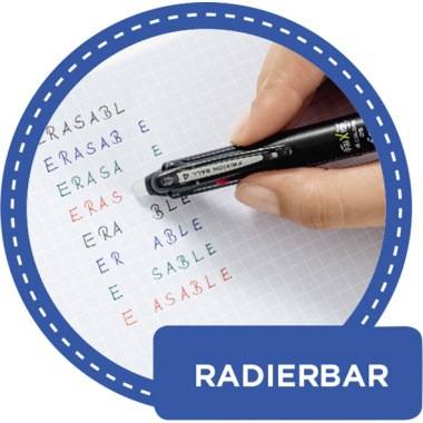 Immagine simbolo per Penna roller PILOT Pilot Ink n. FRIXION Ball4 mis. 0,25 mm Multicolore