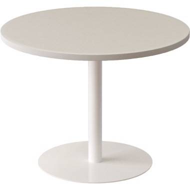 Lounge-Tisch Ø 80 cm weiss (G80.13.13)-0