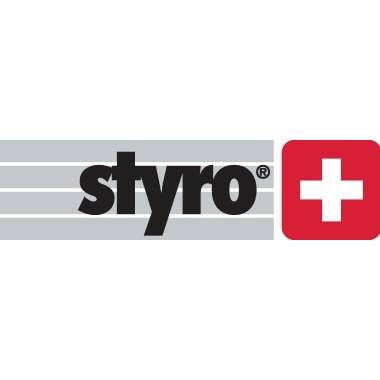 styro Unterteilungs-Set styrodoc, 1 Längs-/2 Querstege schwarz, 1 Längs- und 2 Querstege, Material: Polystyrol, - 1 Stüc-1