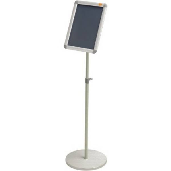 Nobo Cornice a scatto a cavalletto A4 (Nobo Sign Holder Snap Frame Floor Standin