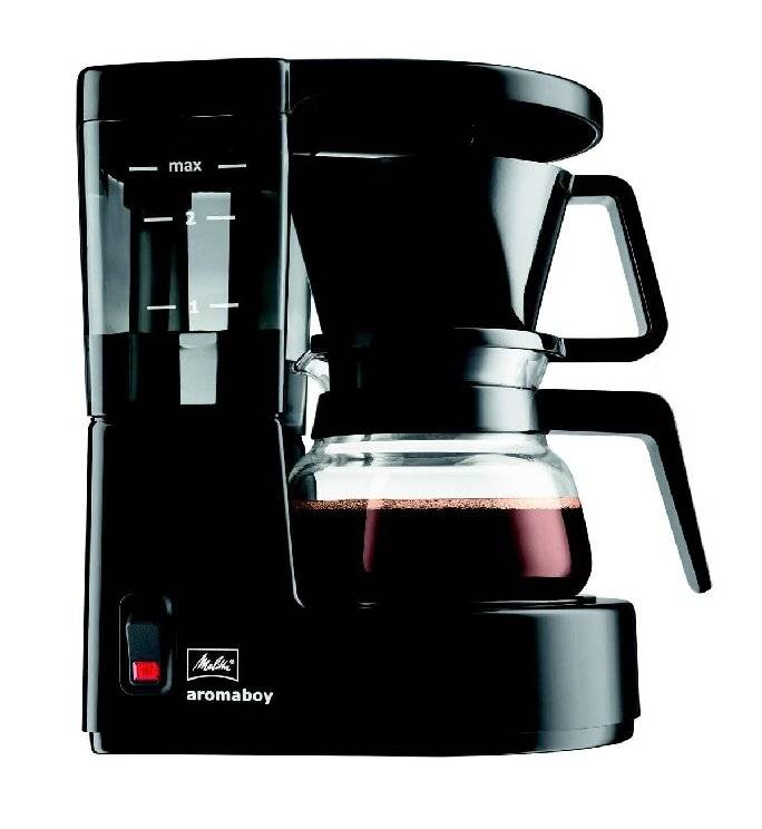 Melitta Aromaboy Macchina per il caffè Nero Capacità tazze=2 Caraffa in vetro-2