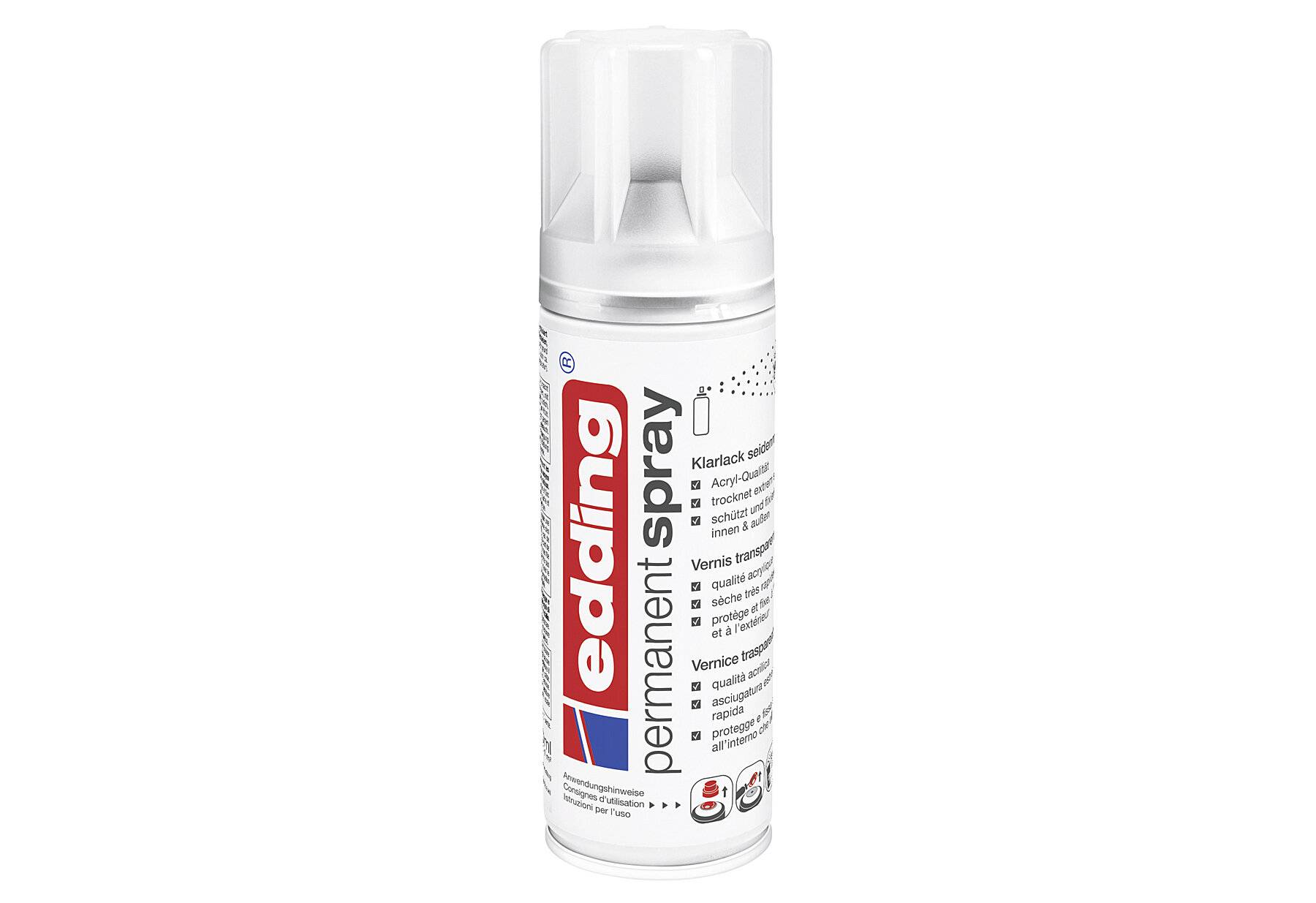 edding 5200 - Sprühlack - Acryl - klar - matt - 200 ml (4-5200995)-5