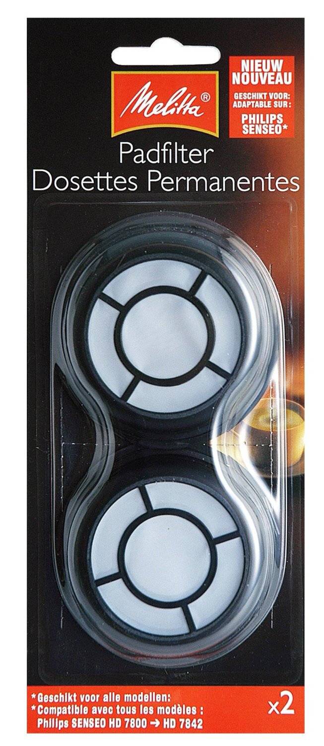 Melitta Pad Filter 2 pieces for Senseo-1