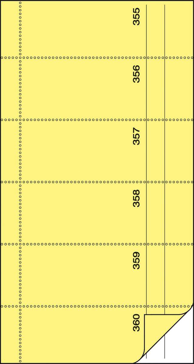 sigel Formularbuch "Bonbuch", 105 x 200 mm, SD, gelb 360 Abrisse, selbstdurchschreibend, 2 x 60 Blatt (BO096)-2