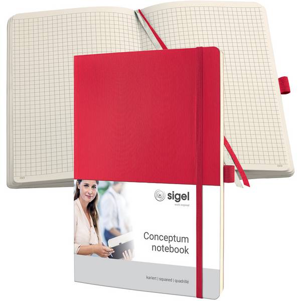 Sigel Conceptum A4 194Blätter Rot (CO314)